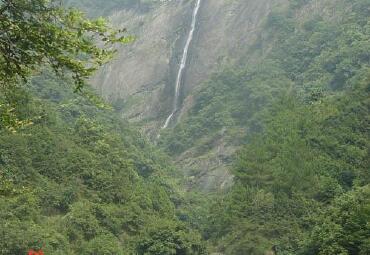 黄崖大峡谷瀑布群图片