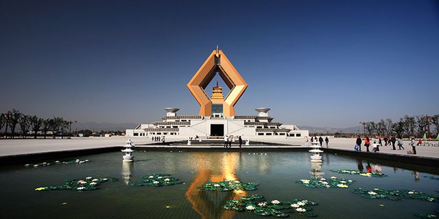 法门寺风景图片