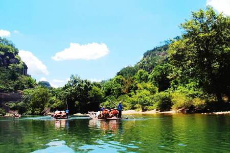 <武夷山-天游峰3日游>当地参团九曲竹筏漂流可升级酒店