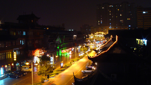 成都夜景