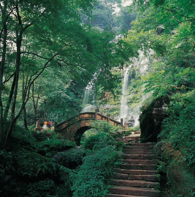 慢生活——游览天台山百景之首琼台仙谷,国清寺一日游