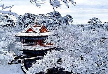 沈阳故宫 雪景