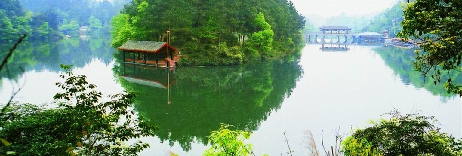 苎溪湖景色