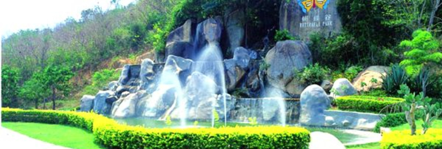 亚龙湾蝴蝶谷喷泉
