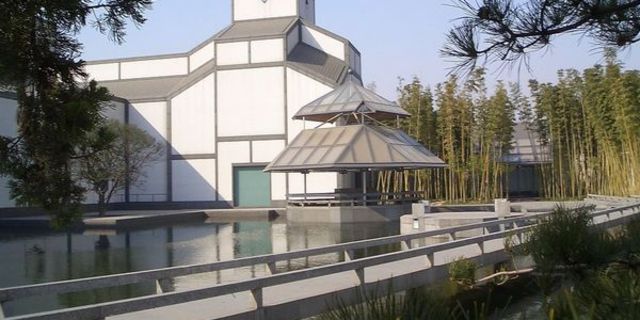 苏州博物馆风景图片
