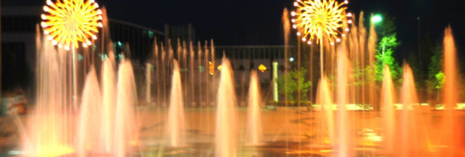 音乐喷泉广场