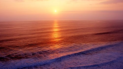 金巴兰海滩夕阳