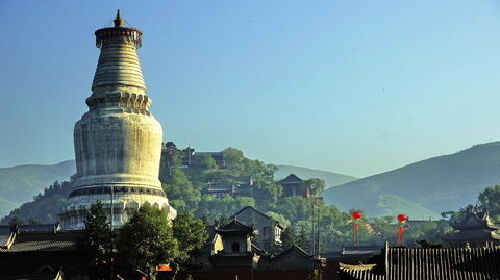 五台山2日游 前世今生 明月池_天津