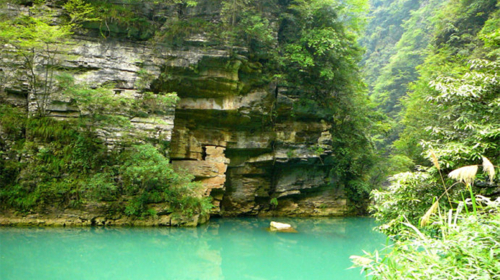 世界地质公园张家界武陵源风景名胜区, 大峡谷中的飞瀑神泉比比皆是