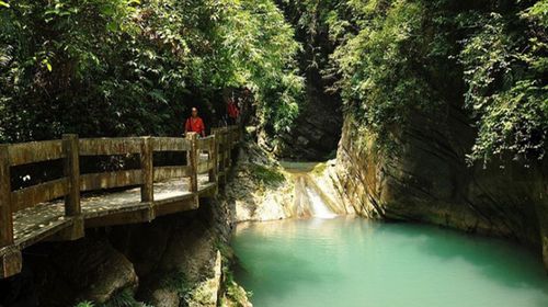  武隆天生三桥-龙水峡地缝1日游>重庆出发,含天坑地缝