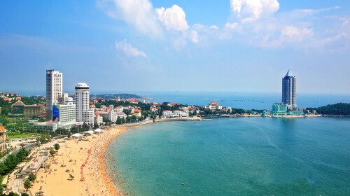 青岛海水浴场