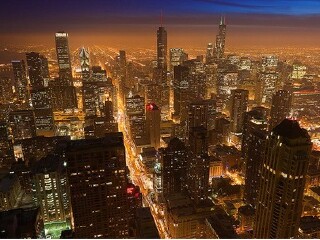 纽约夜景