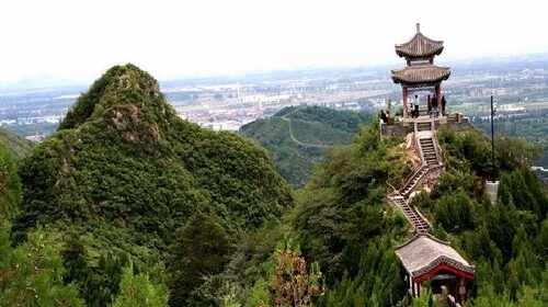  怀柔红螺寺-真人激光cs基地1日团队游>春季休闲