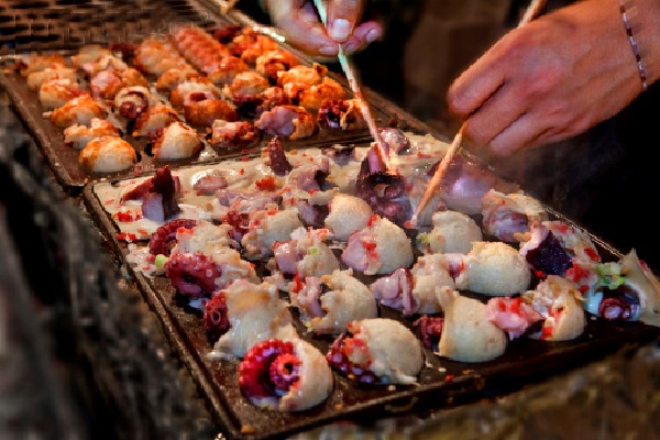 [樱花]<大阪心斋桥道顿堀5日自助游>购物美食一条街