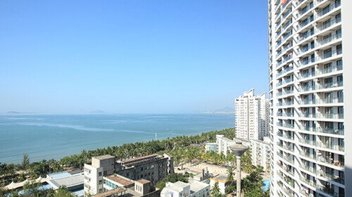  海南三亚4日半自助游>特色酒店公寓,连住海景大床房