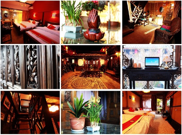 <丽江天域阳光客栈5日自助游>精选蜜月房，家庭房，三人间