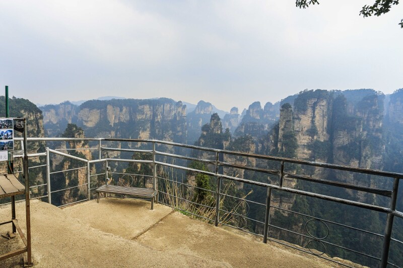 迷魂台,袁家界景区最好的天然观景台,因