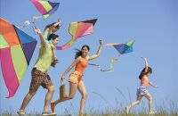 加德满都山谷放风筝