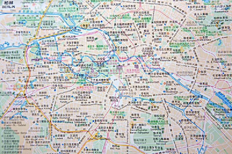 德国地图中文版下载