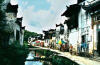 李坑村中秋舞龙