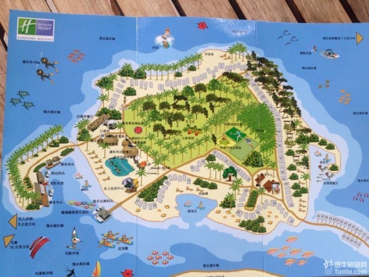 康杜玛整个岛屿全景地图    