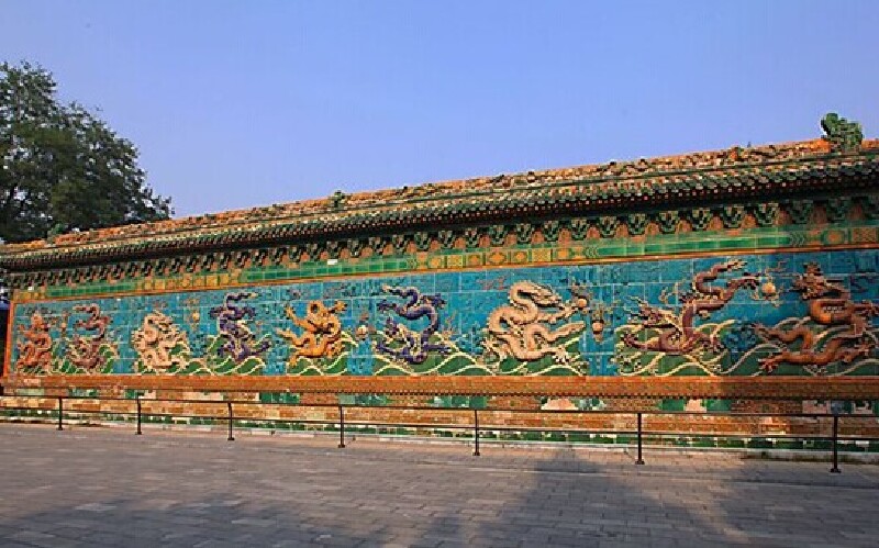 北海公园九龙壁_北海公园九龙壁简介_北海公