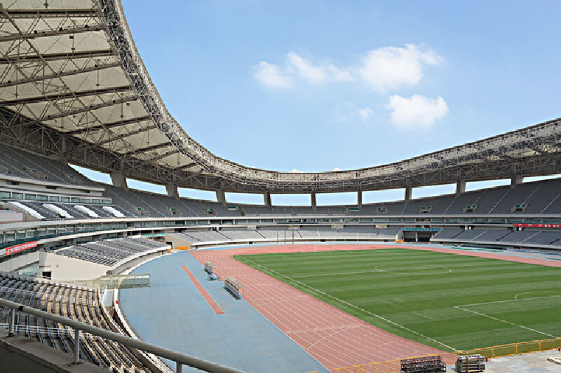 上海旅游_虹口体育场简介_虹口体育场内部介