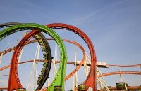 图森佛瑞德游乐园玩过山车