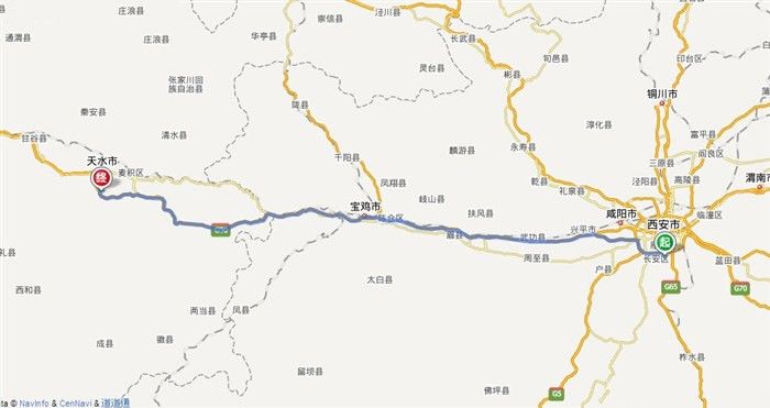 偶遇天水麦积山小洪水 1车2人120天环中国游 (八)