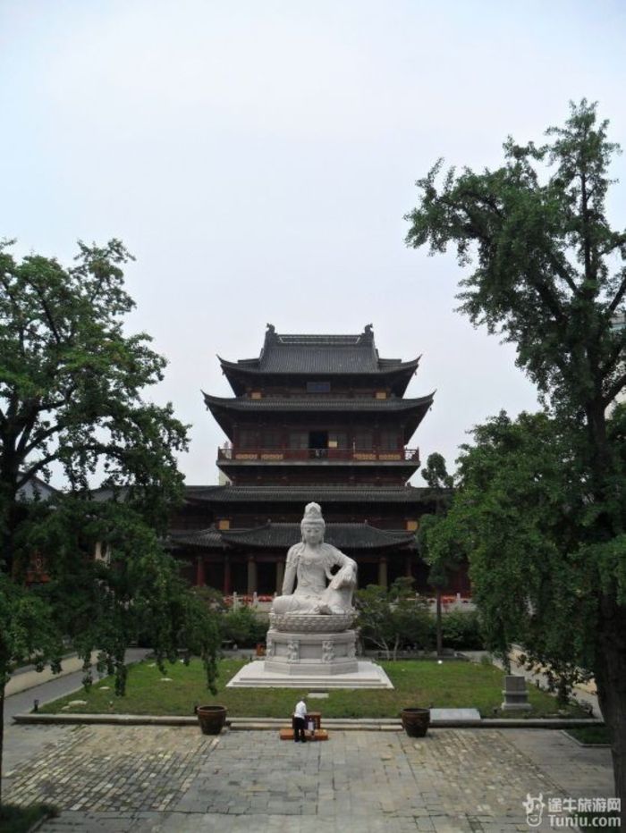 【南京毗卢寺旅游攻略】南京第一大寺_藏经楼游记_途牛