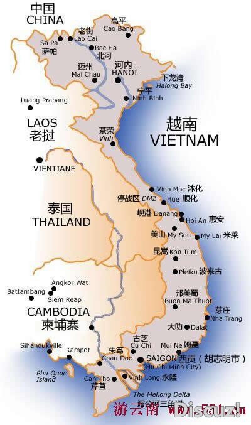 一道江水行湄公河 一片土地观天神庙 越南 柬埔寨暹粒行记