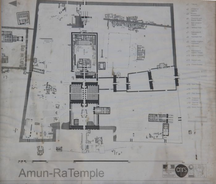 6.1卡纳克神庙示意图