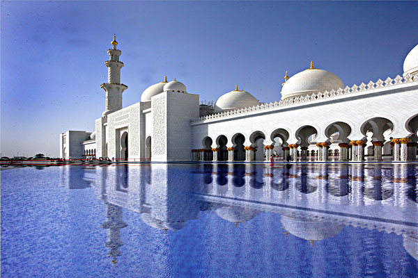 迪拜扎耶德清真寺游玩指南_迪拜扎耶德清真寺
