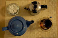 在老舍茶社品茶