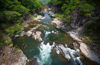 色悌河峡谷游玩