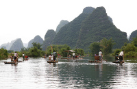 阳朔漂流