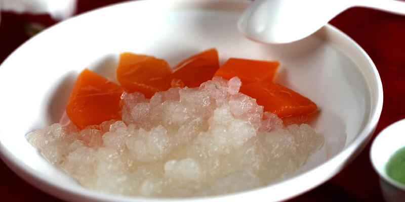 冰糖雪蛤_哈尔滨特色美食_哈尔滨小吃