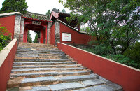 参加孟姜女庙庙会