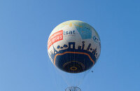 乘坐热气球