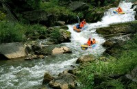 五指山峡谷漂流