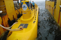 牛岛大型潜水艇