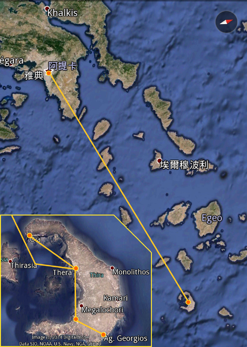 【瑞-希游记-希腊篇】用尽了蓝与白的国度