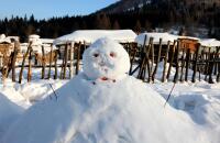 感受冰雪的世界