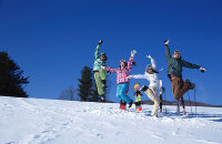 去苏峪口国家森林公园滑雪
