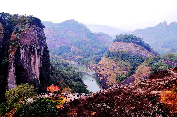 闽赣行之武夷山天游峰