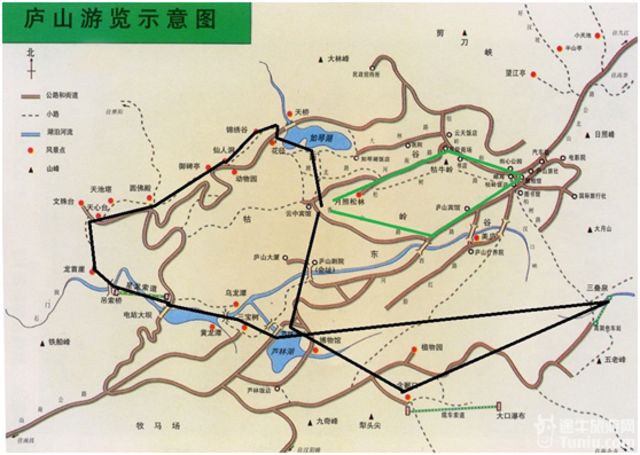 【庐山旅游攻略】一日暴走庐山