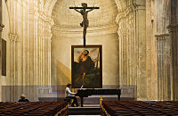 图尔库大教堂听钢琴曲