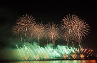函馆港焰火表演