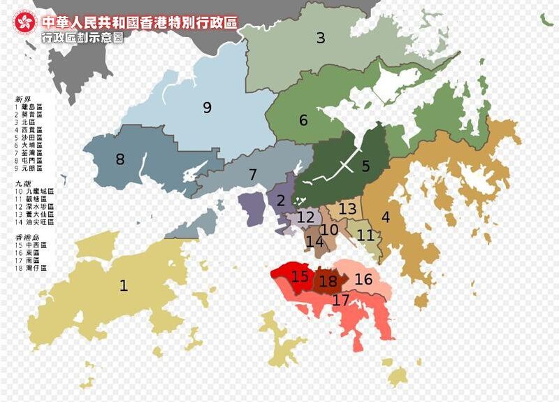 香港土地面积
