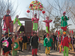 社火作为一种广泛存在于晋中民间的传统表演艺